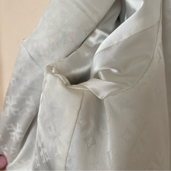 NWT TED BAKER LONDON 
Renata Tweed-Effect Fray-Detail Woven Boucle Jacket - Picture 14 of 16